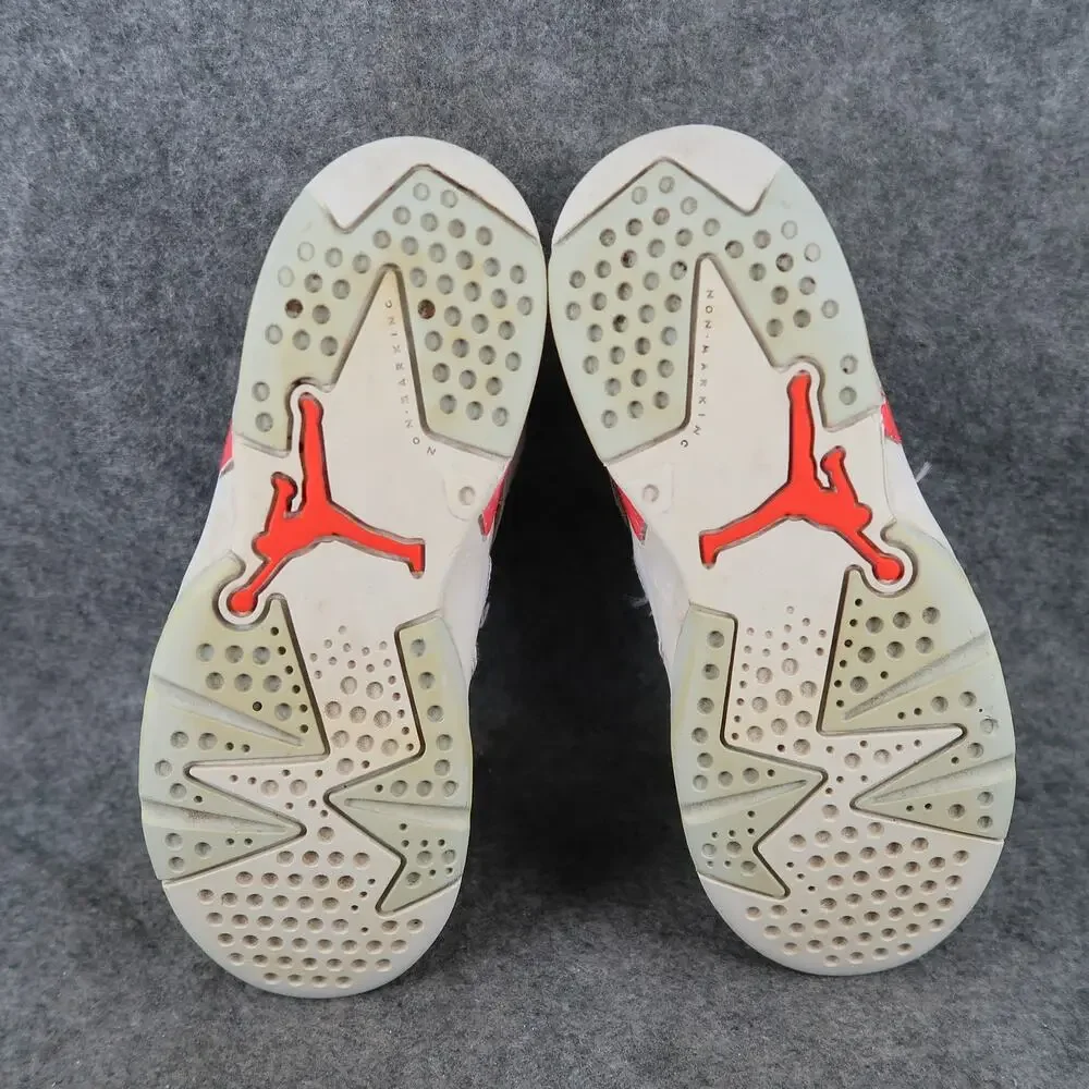 Nike Shoes Youth Air Jordan Flight Club 91 3Y Sneakers Basketball High Top White - Picture 10 of 15